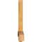 Ekena Millwork Bellingham Rough Sawn Timber Gable Bracket, Western Red Cedar, 60"W x 35"H x 4"D x 4"F, 14/12 Pitch GBW060X35X0404BEL00RWR - alternate 2